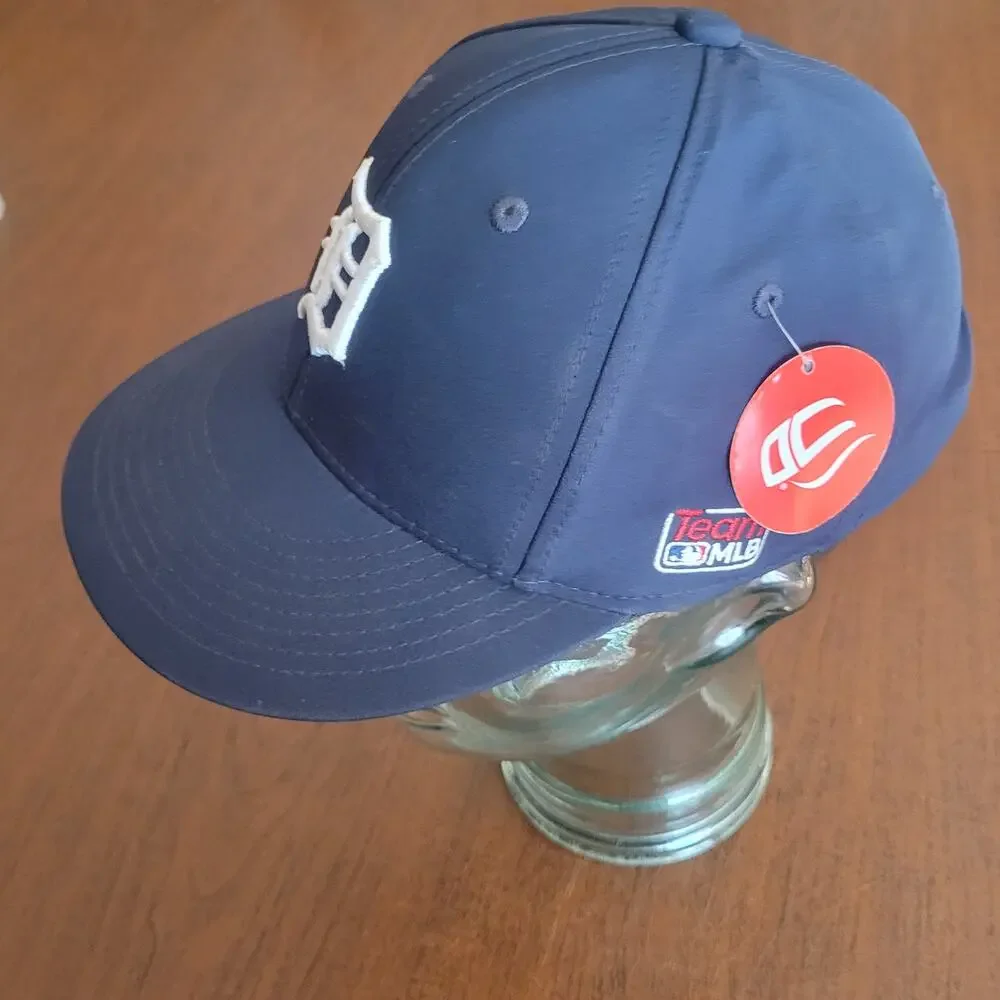 Detroit Tigers Hat Strap Back Youth adjustable Blue MLB Baseball OC Sports New